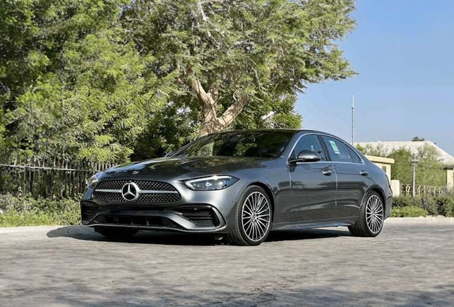 Mercedes C200 Chrome Luxury Cars 450 AED