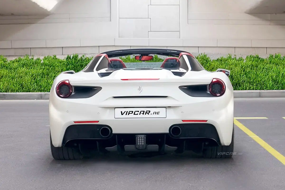 Ferrari 488 Spider  FROM 2799  TO 3099 AED /Day