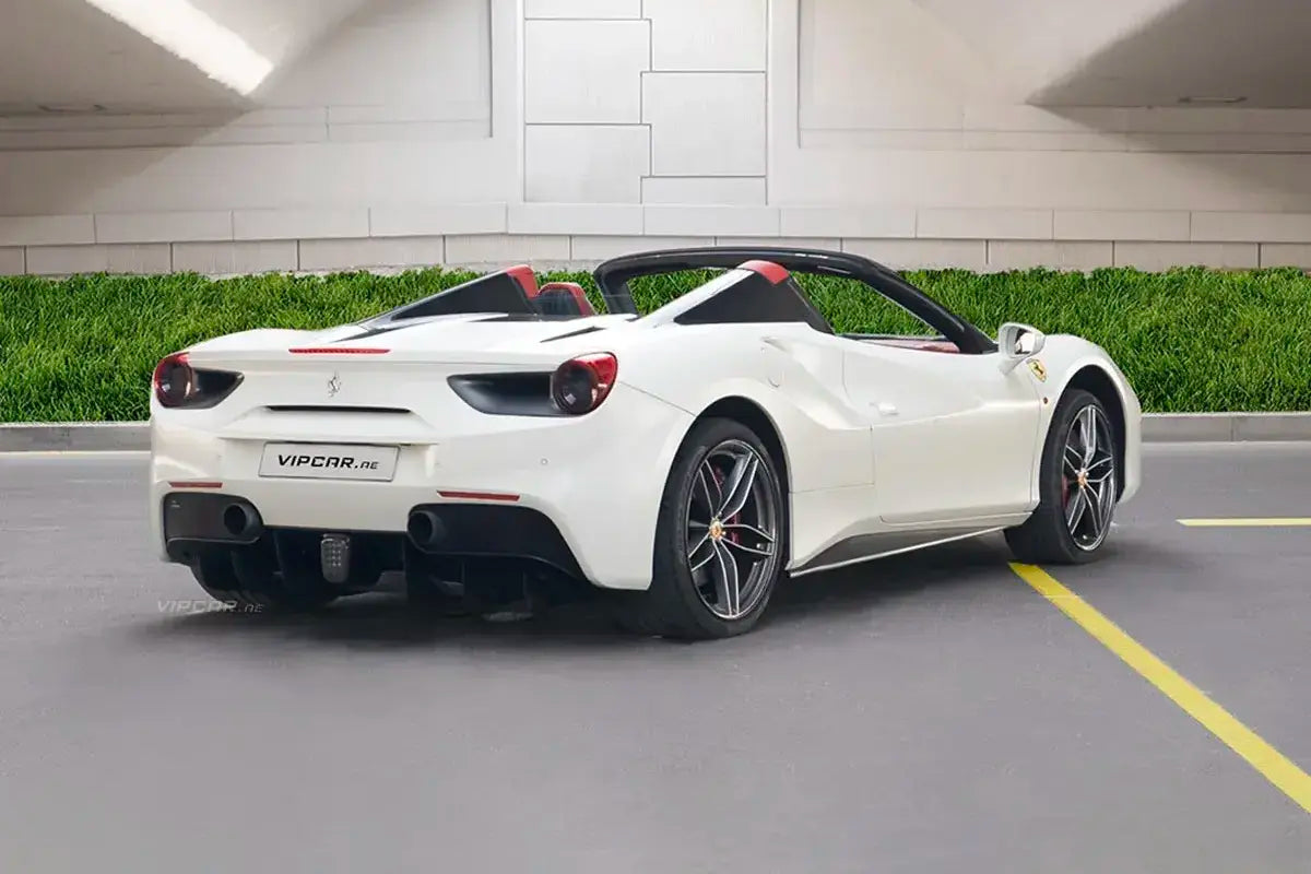 Ferrari 488 Spider  FROM 2799  TO 3099 AED /Day