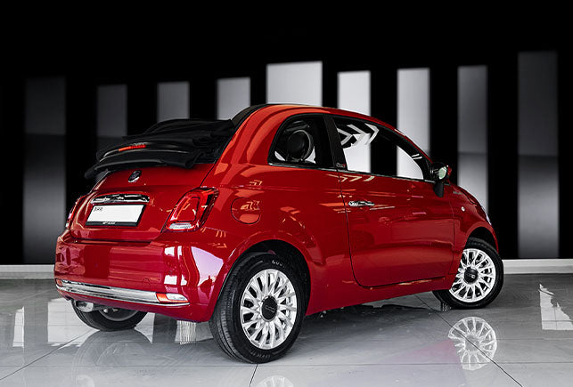 Fiat 500 Convertible Economy Cars 180 AED