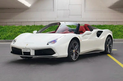 Ferrari 488 Spider  FROM 2799  TO 3099 AED /Day