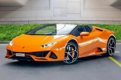 Lamborghini Huracan Evo Spyder FROM 2955  TO 3499 AED /Day