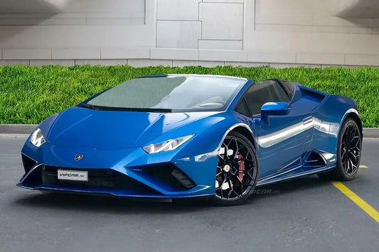 Lamborghini Huracan Evo Spyder FROM 2855  TO 3399 AED /Day